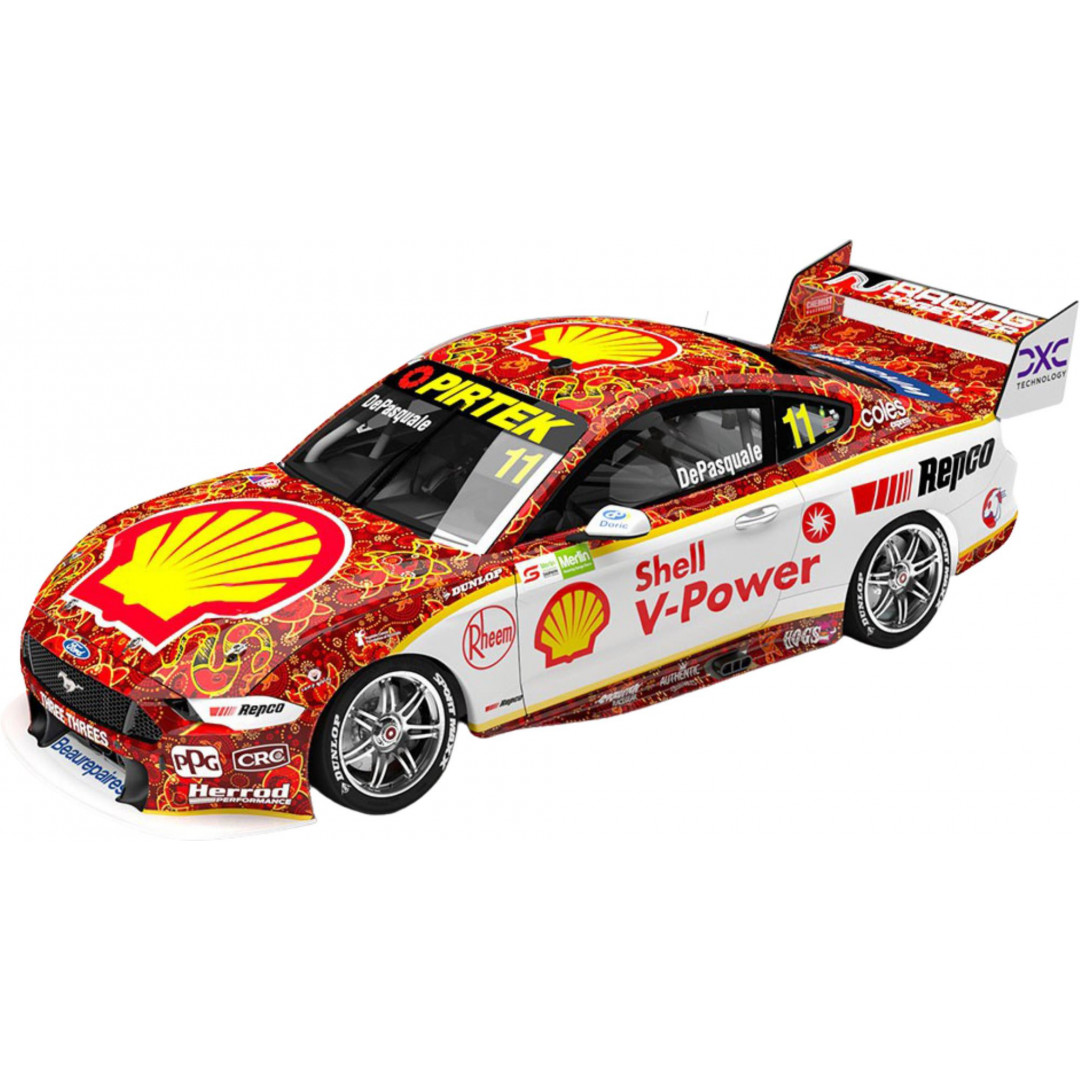 1:18 Shell Team 11 Ford Mustang GT 2021 Indigenous Livery