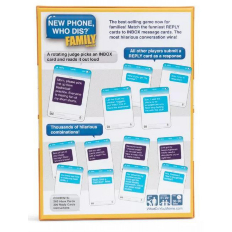 New Phone, Who Dis? - Grappig Adult Partyspel Met Tekstberichten