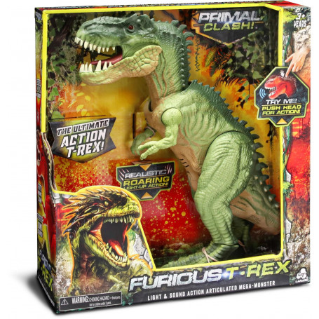 Primal Clash Furious T-Rex - Assorted