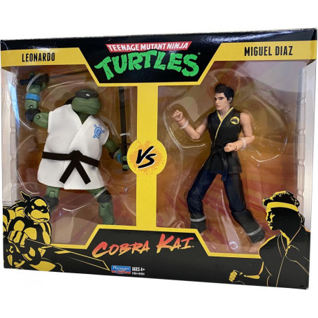 TMNT vs Cobra Kai 2-Pack 6" Figure Leo vs Miguel Diaz