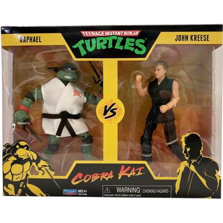 TMNT vs Cobra Kai 2-Pack 6" Figure Raph vs John Kreese