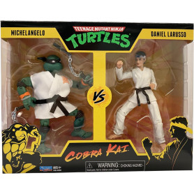 TMNT vs Cobra Kai 2-Pack 6" Figure Mikey vs Danny LaRusso