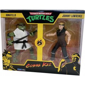 TMNT vs Cobra Kai 2-Pack 6" Fig Donnie vs Johnny Lawrence