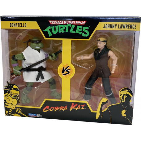 TMNT vs Cobra Kai 2-Pack 6" Fig Donnie vs Johnny Lawrence