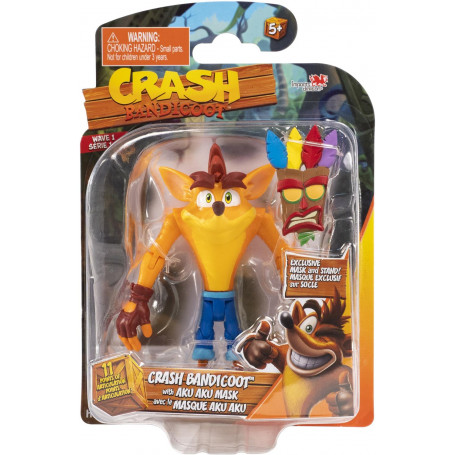 Crash Bandicoot 4.5” Action figures Asst