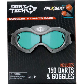Dart Tech 150 Refills & Goggles Pack