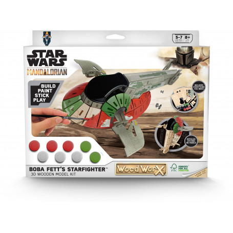 Wood WorX Star Wars Bobba Fett's Slave-1 (FSC)