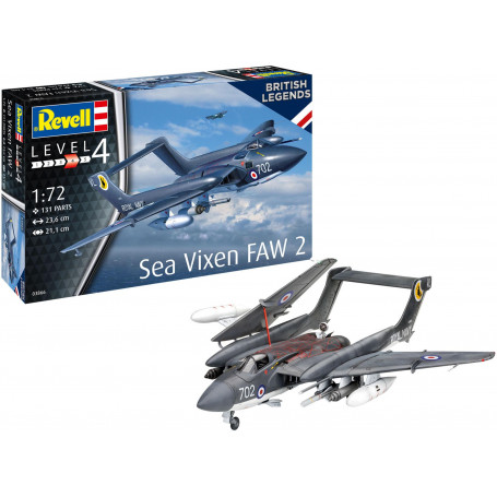 REVELL BRITISH LEGENDS: SEA VIXEN FAW 2 "70TH ANNIV" 1:72