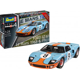 REVELL FORD GT 40 LE MANS 1968 1:24