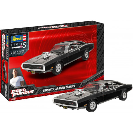 REVELL FAST & FURIOUS - DOMINIC'S 1970 DODGE CHARGER 1:25