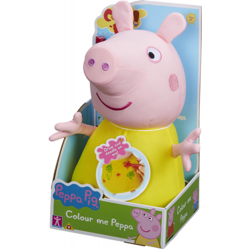 Peppa Pig Sing With Me Peppa - Interactieve Pluche Met Microfoon En Liedjes
