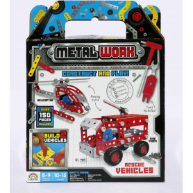 Metal WorX Twin Pack - Rescue Vehicles
