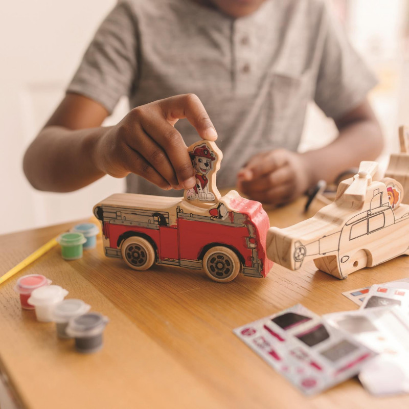 PAW Patrol Wooden Craft Kit - Vehicles