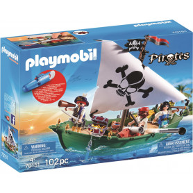 Playmobil - Pirate Ship With Underwater Motor