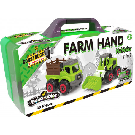 Construct It 2 In 1 Farm Hand Set