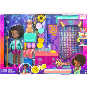 Karma's World Doll And Bedroom To Stage Playset
