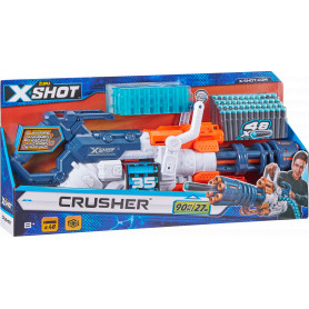 Zuru XSHOT Excel Crusher with 48 darts and dart Belt