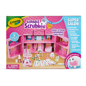 Scribble Scrubbie Pets Super Salon Set