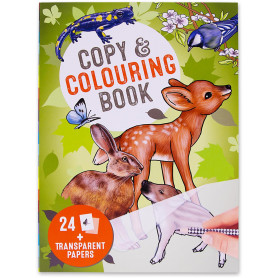 CY JRNLS & BKS - WILDLIFE COPY AND COLOURING BOOK