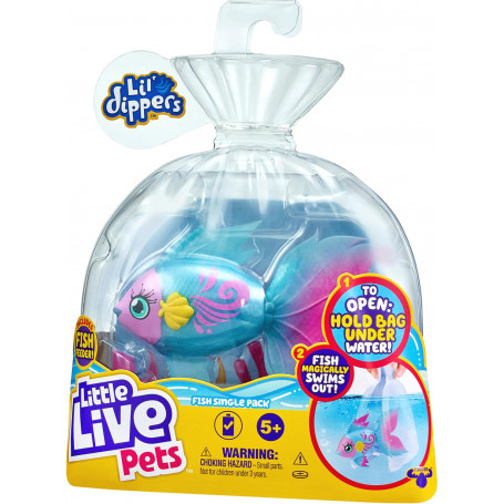 Little Live Pets Lil' Dippers S4 Single Pack Assorted | Mr Toys