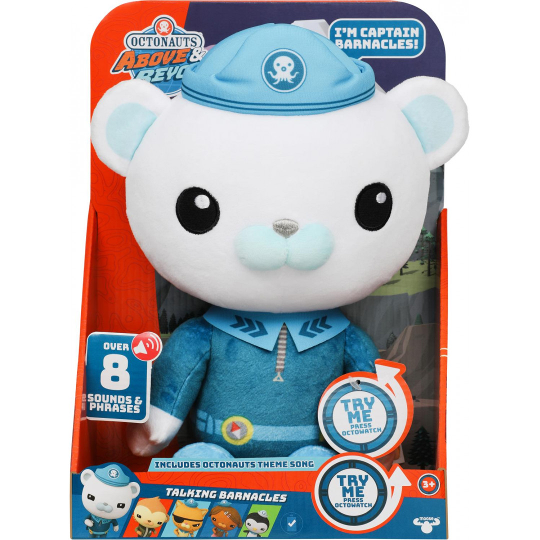 Octonauts S1 Talking Plush Captain Barnacles - Shop Now!