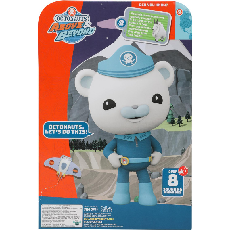 Octonauts S1 Talking Plush Captain Barnacles | Mr Toys Toyworld