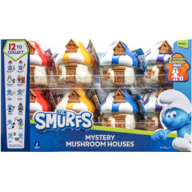 Smurfs 3" Mystery Mushroom Houses Asst