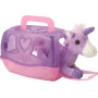 7318 Unicorn Carry Case Critter 14cm