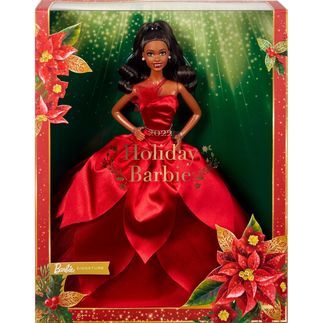 black barbie holiday collection