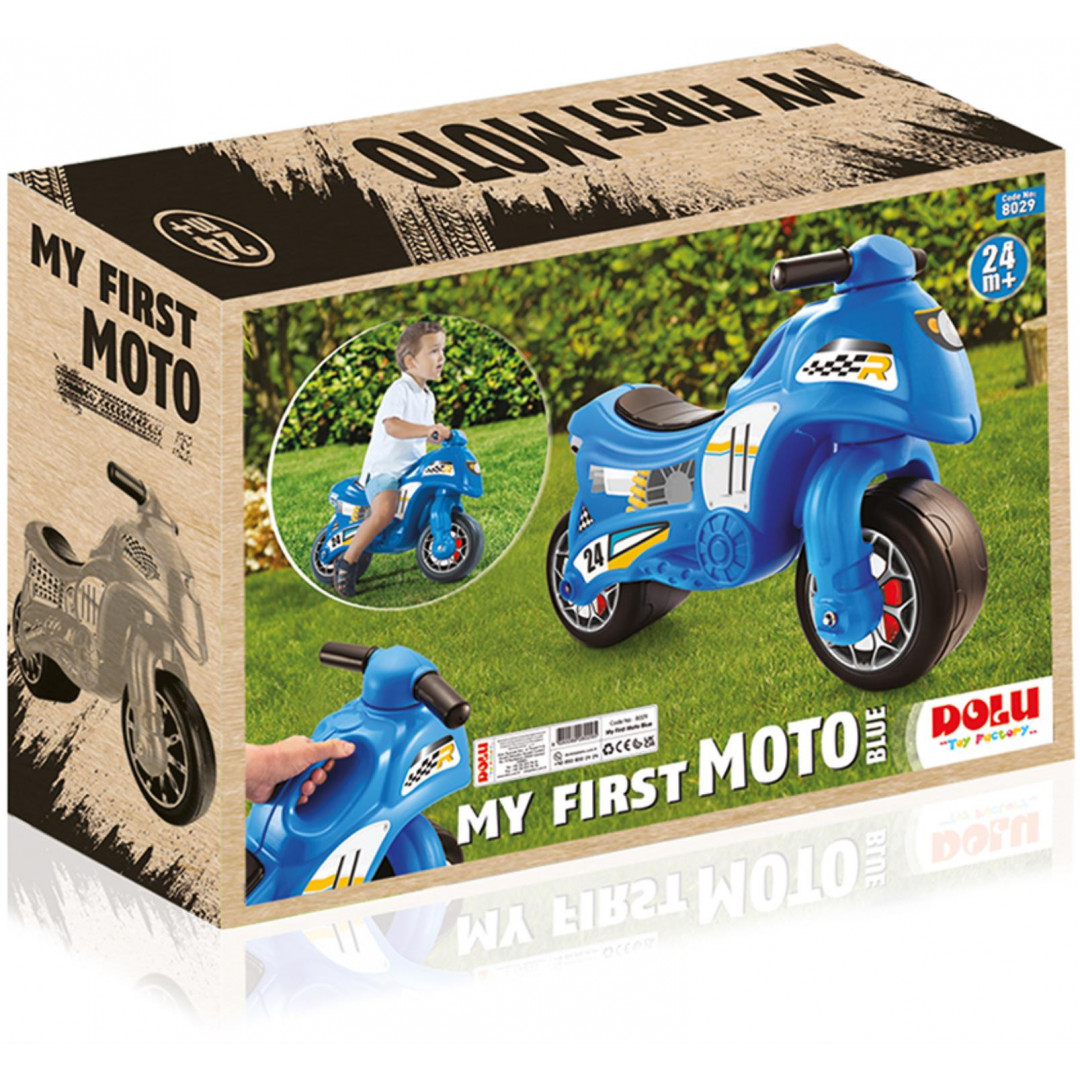 Dolu my first moto päältä ajettava | Lelukauppa Partanen