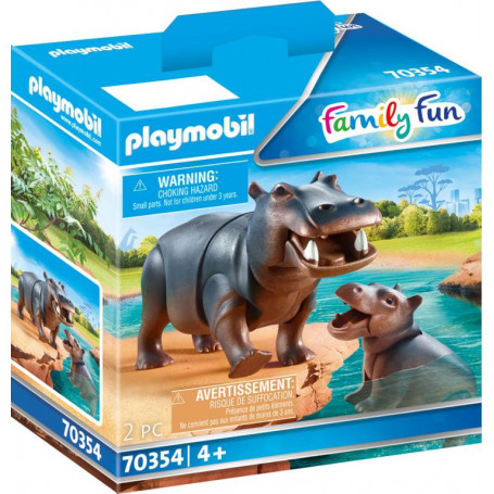 Playmobil - Hippo with Calf