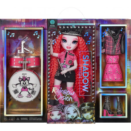 Rainbow Vision- Shadow High Neon Shadow Doll Asst 1