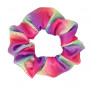 Pink Poppy Rainbow Butterfly Hair Scrunchie