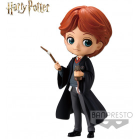 Harry Potter Q Posket-Ron Weasley With Scabbers-