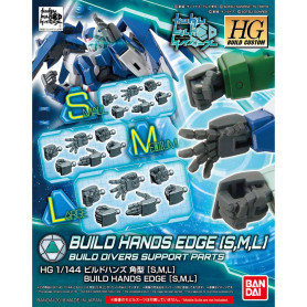 HG 1/144 Build Hands Edge [S,M,L]