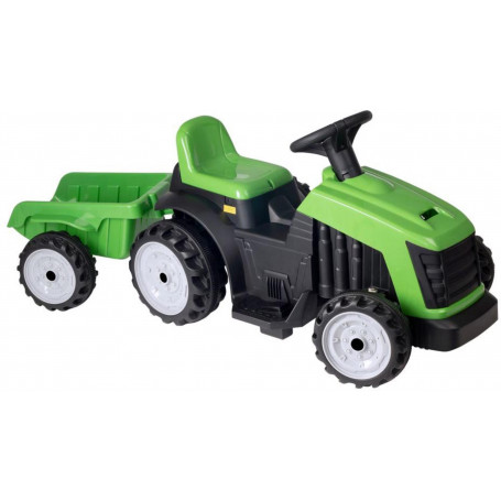 EVO Tractor & Trailer Green 6V