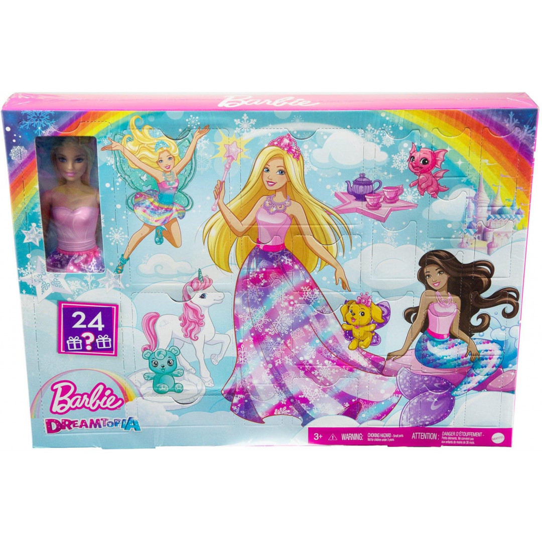 aldi barbie advent calendar