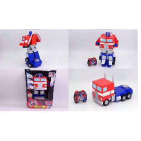 Transformers Transforming Optimus Prime RC Open Touch Box