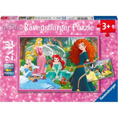 Ravensburger - Disney In The World Of Princes 2X12Pc
