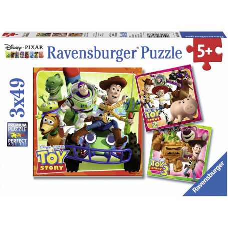 Ravensburger - Disney Toy Story History 3X49Pc