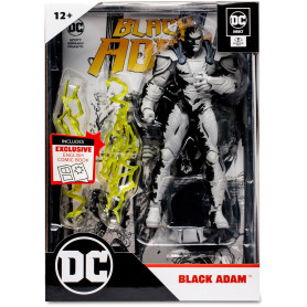 DC Direct 7In Figure With Comic - Black Adam Wave 1