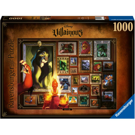 Rburg - Villainous Scar Puzzle 1000pc