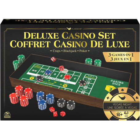 Classic Games Deluxe Casino Set