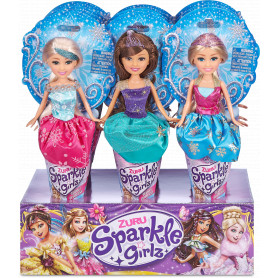 Sparkle Girlz 10.5" Winter Princess Doll assorted