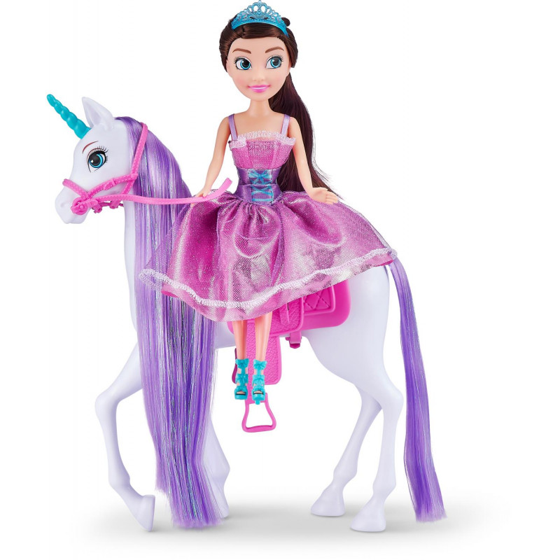 Sparkle Girlz 10" Princess Doll With Horse Playset