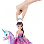 Sparkle Girlz 10" Princess Doll with Horse Playset