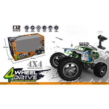 Radio Control 1:12 4WD Rock Crawler