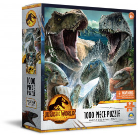 Jurassic World: Dominion 1000Pce Crown Puzzle Assorted