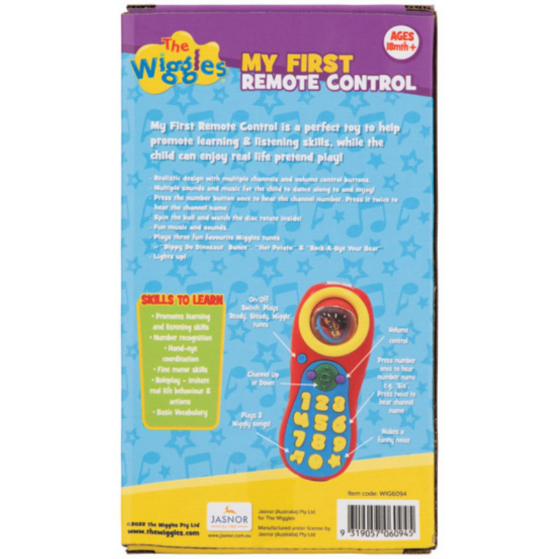 The Wiggles My First Remote Control - Afterpay Available!