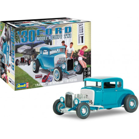 REVELL 30 FORD MODEL ‘A’ COUPE 2’N1 1:25 SCALE